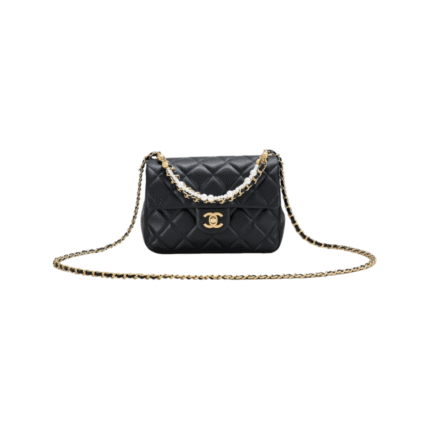 CHANEL mini Large Pearl Chain Handbag